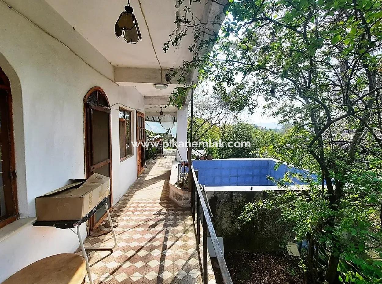 2-Stöckiges Haus Und Altes Dorfhaus Zum Verkauf Auf 1532 M2 Grundstück In Köyceiz Topar