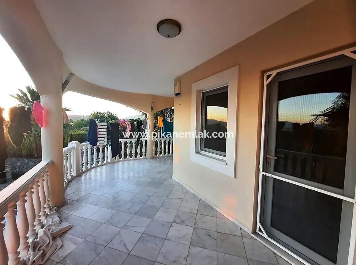 Freistehende Villa Mit Vollem Blick Auf Die Natur Schwimmbad Zum Verkauf In Dalaman Gürköy