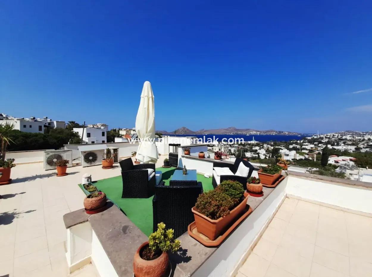 2+ 1 Hypothekenwohnungen Mit Meerblick In Yalikavak Zu Verkaufen