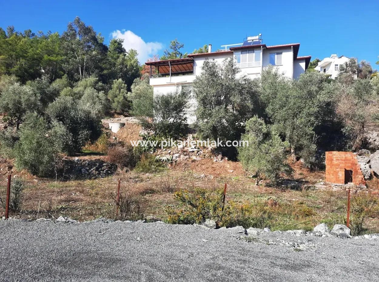 Mugla Ortaca Sarıgerme 405 M2 Zonierungsgrundstück Zum Verkauf