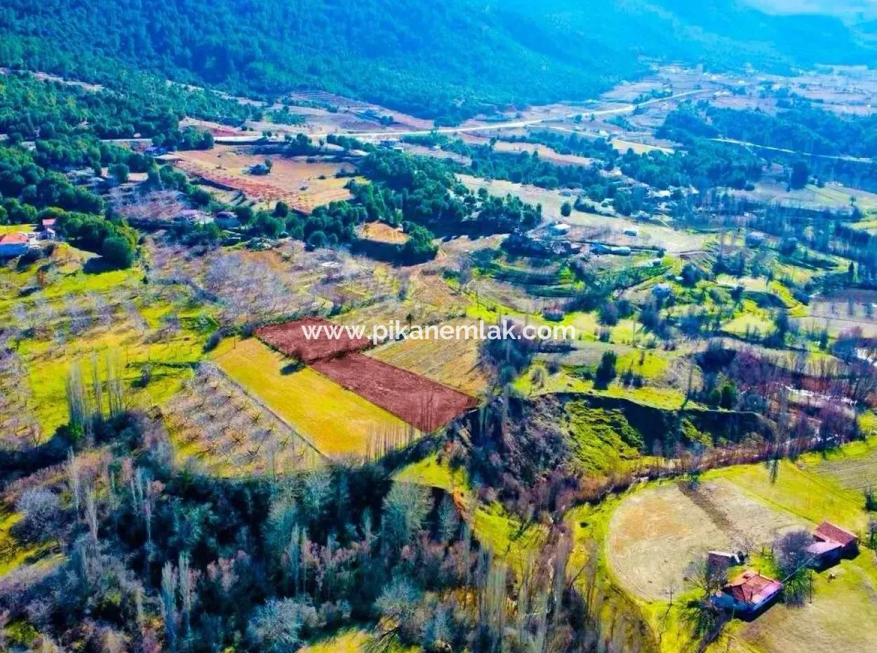 3.278 M² Freistehendes Grundstück Zum Verkauf In Denizli Çameli Cevizli