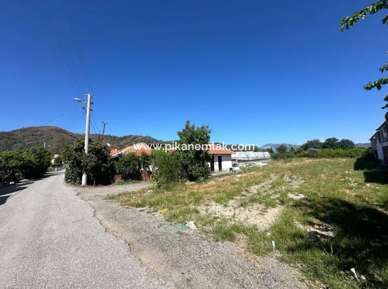 1073 M2 Grundstück Und Dorfhaus Zum Verkauf In Ortaca Ekşiliyurt