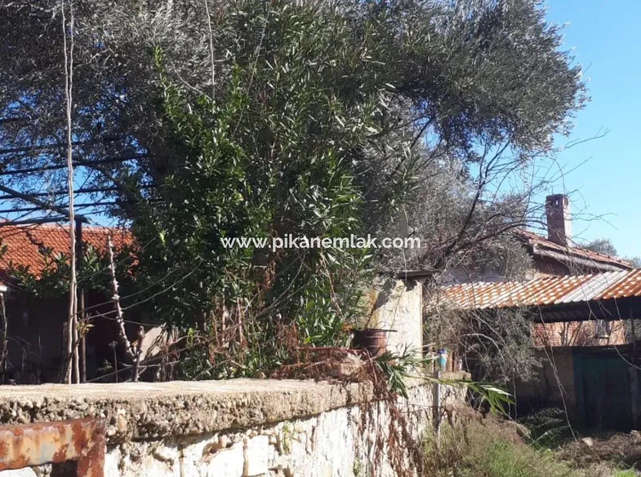 Dorfhaus Zum Verkauf Auf 545 M2 Zoniertem Grundstück In Denizli Kızılağaç