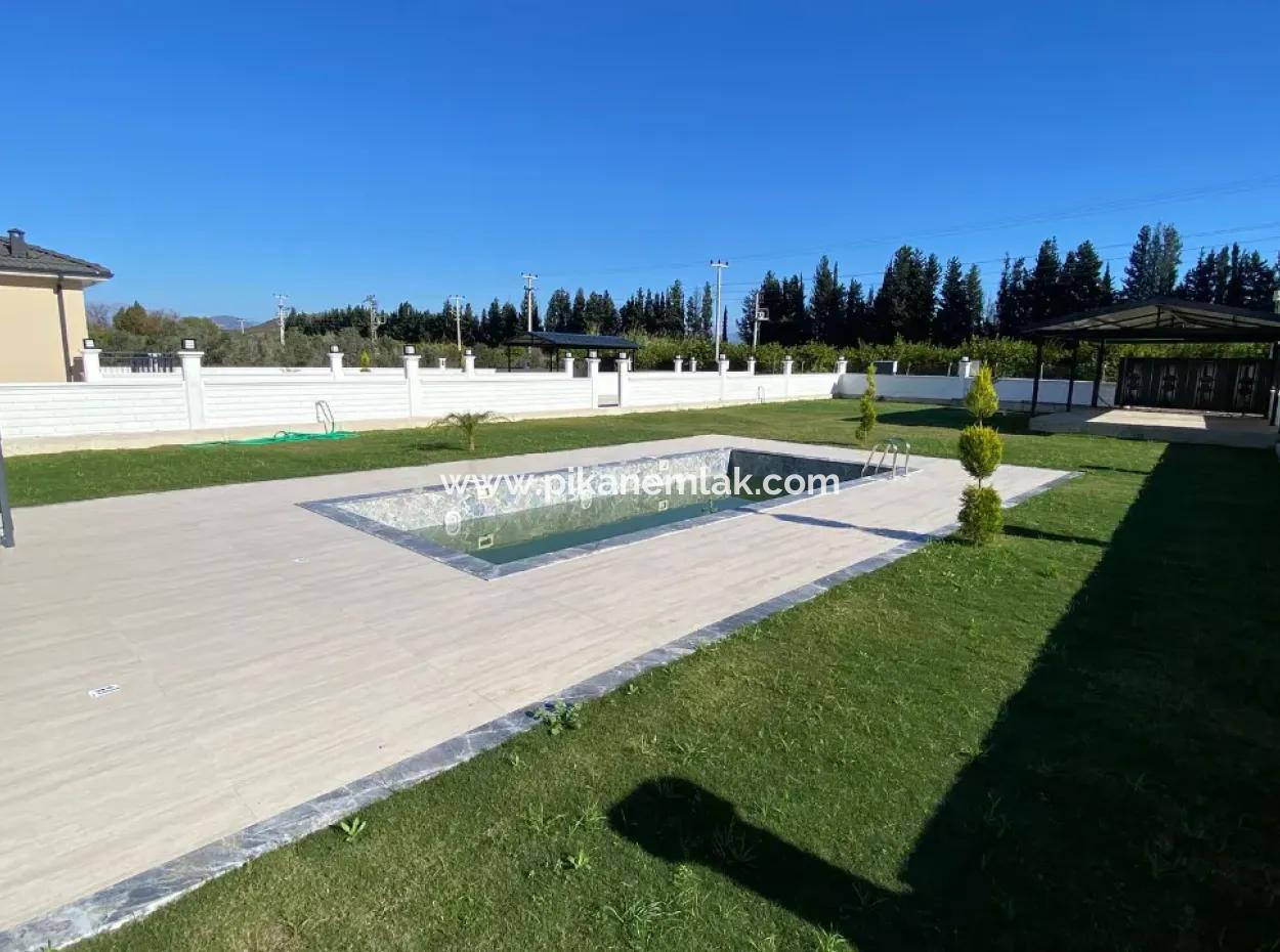 Ultra-Luxuriöse Freistehende Villa Auf Einem 1000M2 Großen Grundstück Zum Verkauf In Ortaca Fevziye.