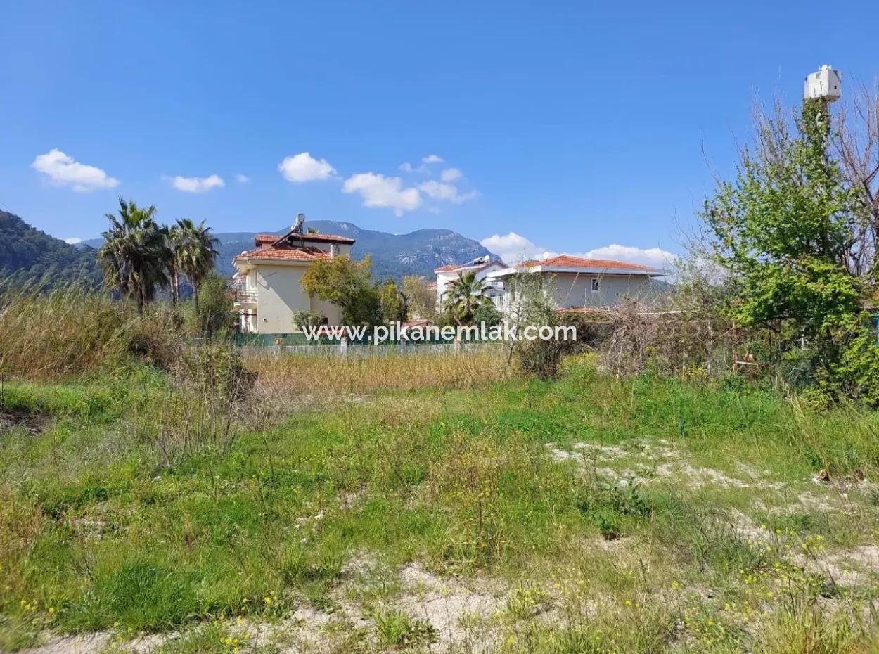 667 M2 Bauen-Betreiben-Übertragen Grundstück Zu Vermieten An Einer Stark Befahrenen Straße In Dalyan Gülpınarda