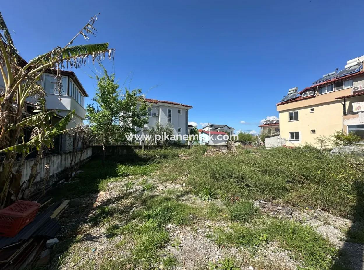 327 M2 Großes Villengrundstück Zum Verkauf In Dalaman Karaçalı