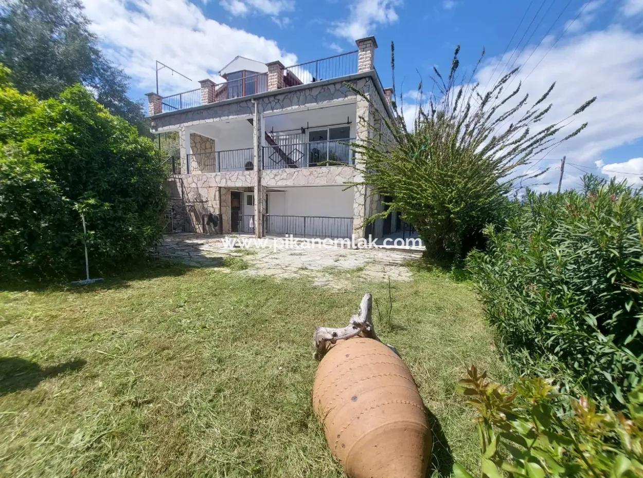 Zu Verkaufen In Dalyan, Muğla, 400 M2 Freistehendes Grundstück Mit See- Und Naturblick