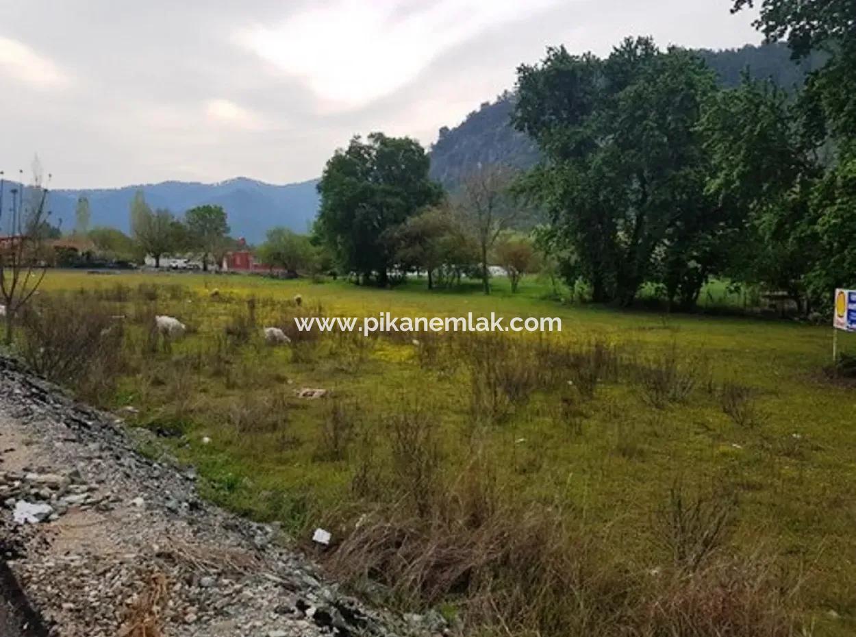 3 577 M2 Land Geeignet Für Nullinvestitionen An Der Hauptstraße Dalyan In Muğla Ortaca Okçular