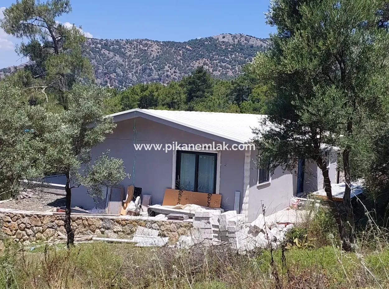 1.000 M² Investitionsgrundstück Mit See- Und Meerblick Zum Verkauf In Muğla Ortaca Gökbel