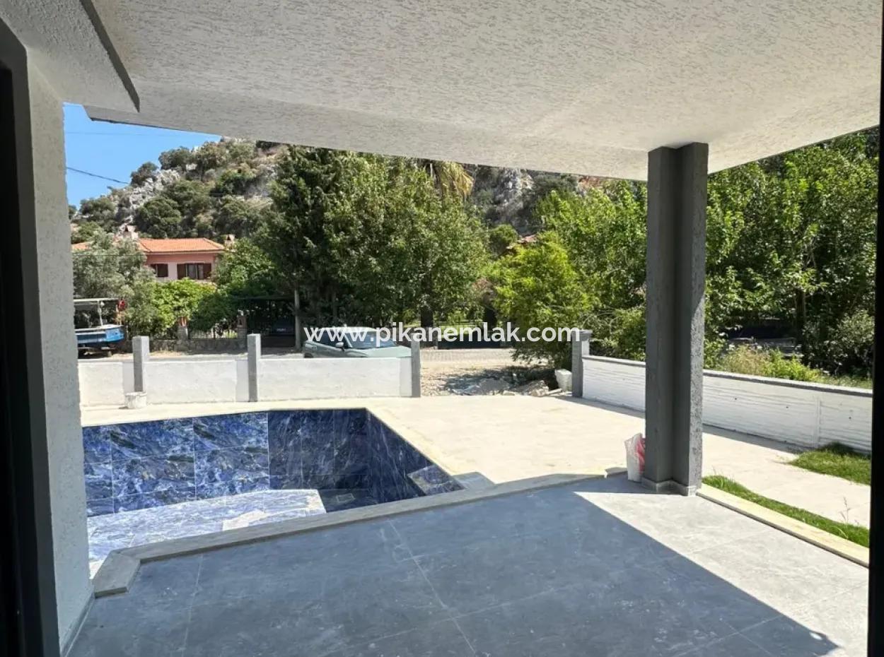4 In 1 Neue Freistehende Villa Zum Verkauf In Dalyan