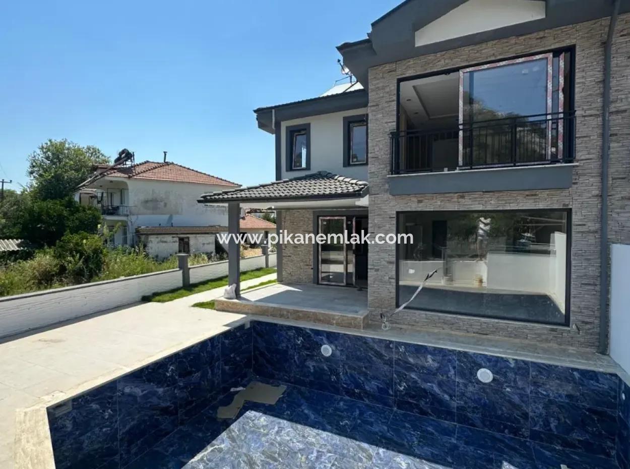 4 In 1 Neue Freistehende Villa Zum Verkauf In Dalyan