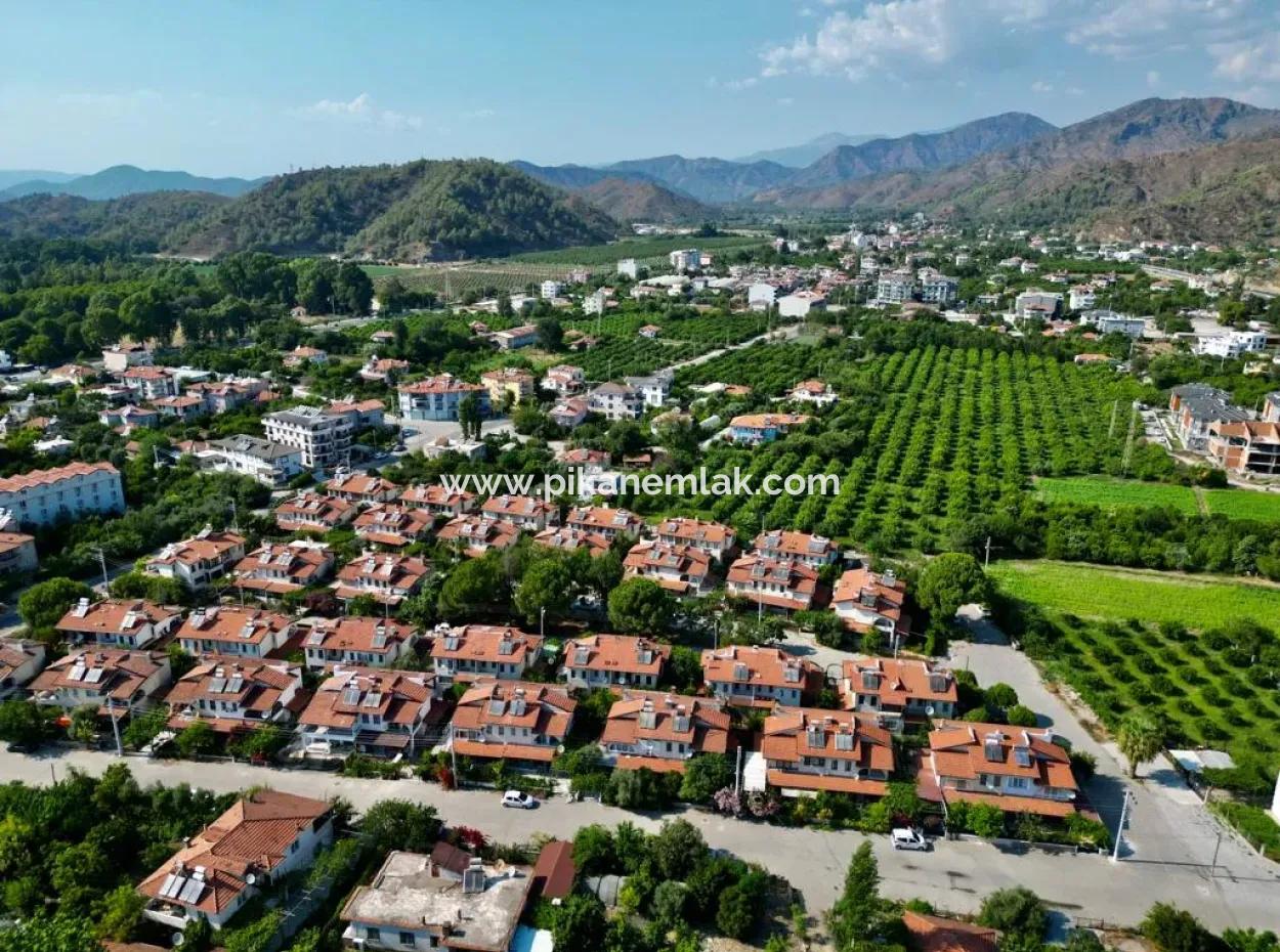 3 1 Maisonette-Haus Zum Verkauf Auf Einem Grundstück In Dalaman Altıntas