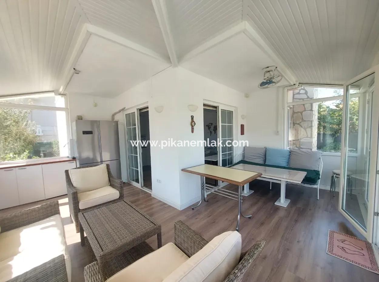 Möblierte 3 1 Winter Balkon Villa Mit Freistehendem Pool In Dalyan Zu Vermieten