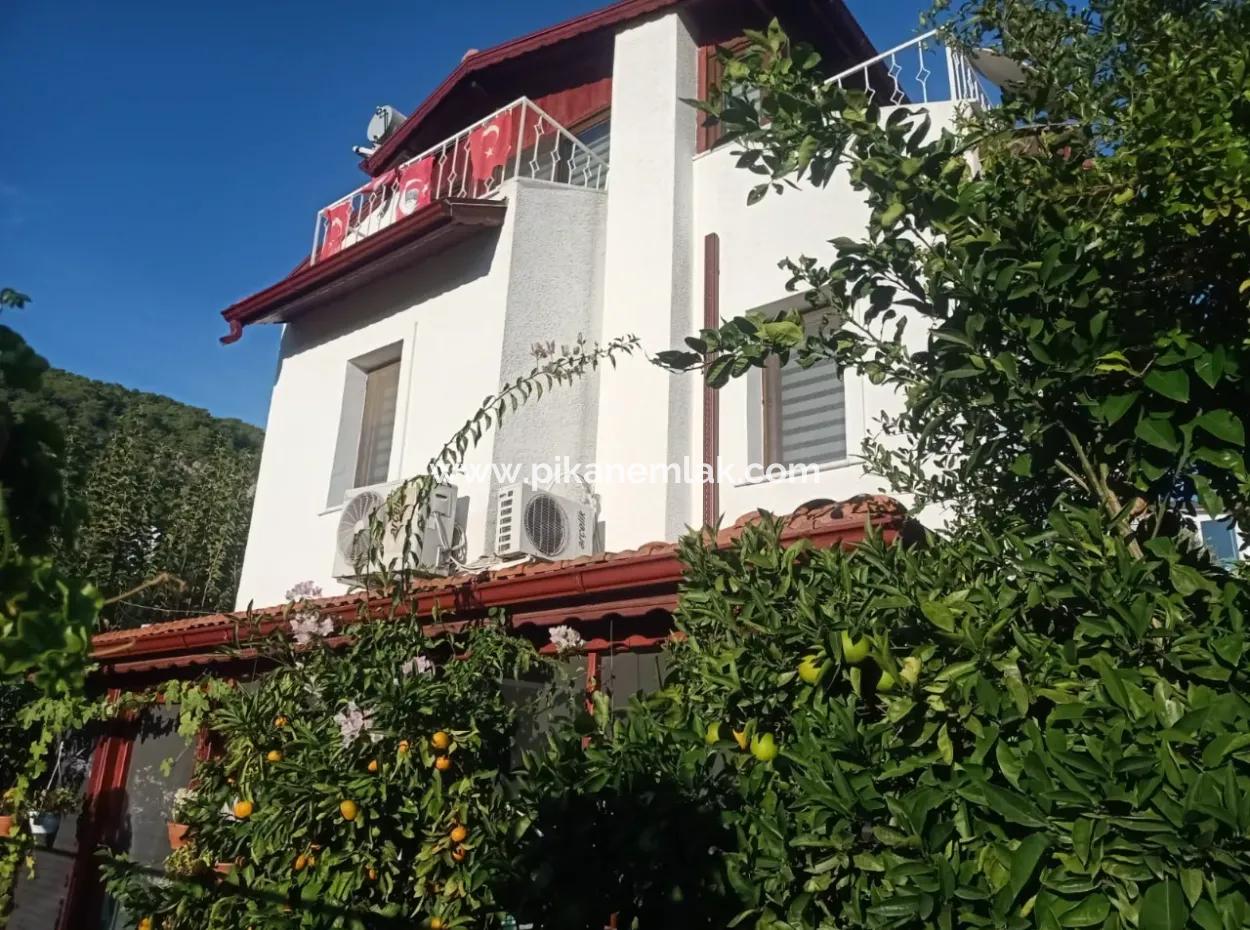 130 M2, 3 1 Maisonette-Villa Zum Verkauf Mit Schwimmbad In Muğla Ortaca Sarıgerme