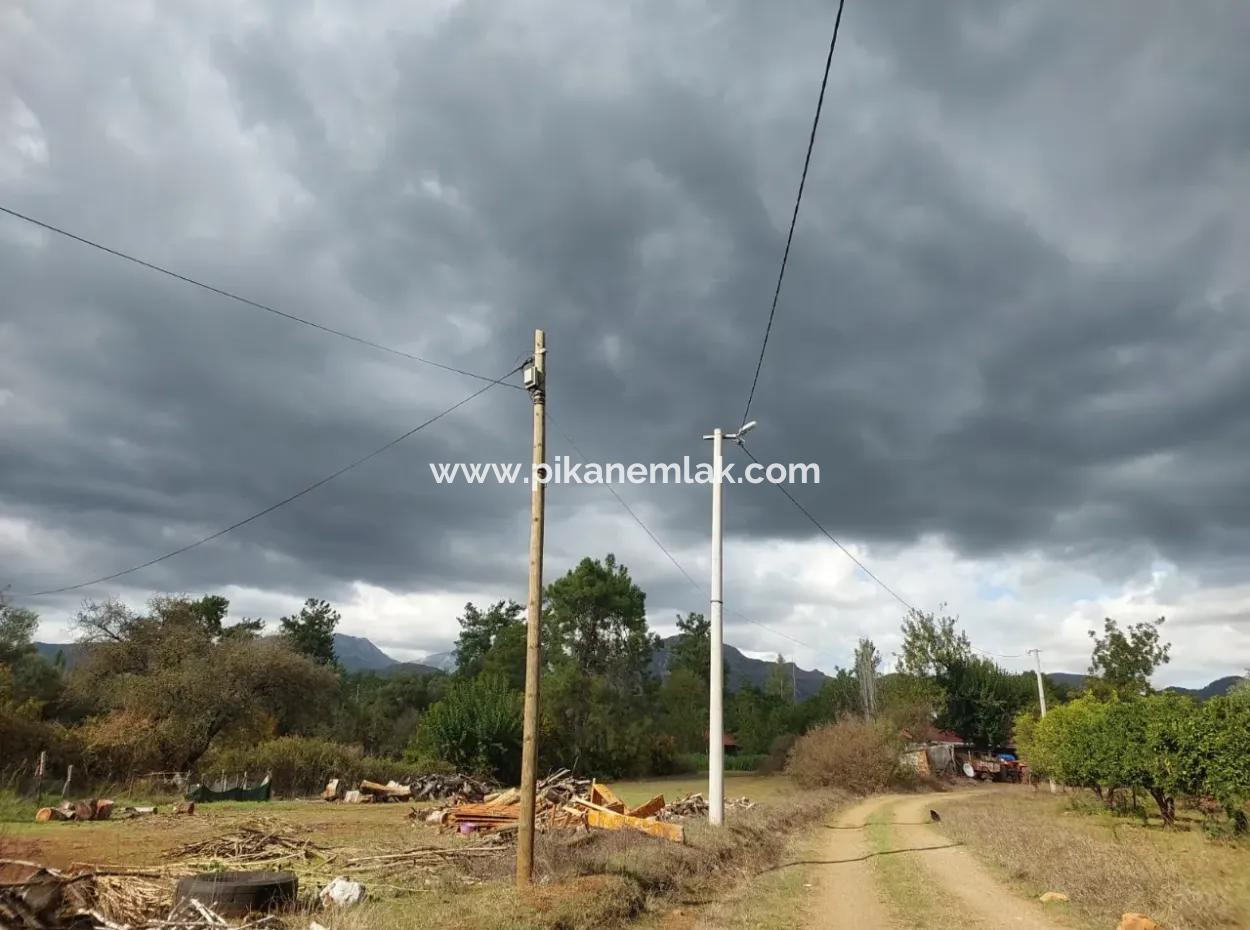 In Muğla Köyceğiz Pinar Sind Zwei Separate Grundstücke Mit Herrlicher Aussicht Zum Verkauf