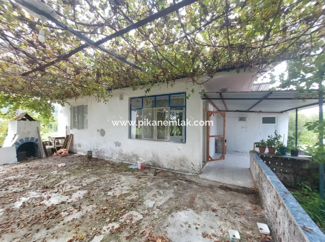 Muğla Ortaca Güzelyurt Ta 2 1 Unmöbliertes Weinberg-Dorfhaus Zu Vermieten