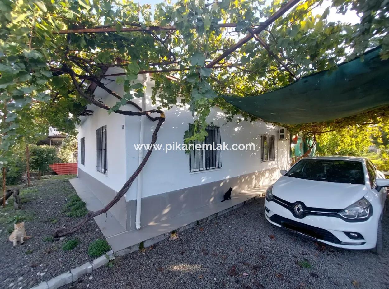 130 M2, 2 1 Dorfhaus Auf 1 330 M2 Freistehendem Grundstück In Ortaca Ekşiliyurt Zu Verkaufen Oder Teilweise Gegen Eine Wohnung Auszutauschen