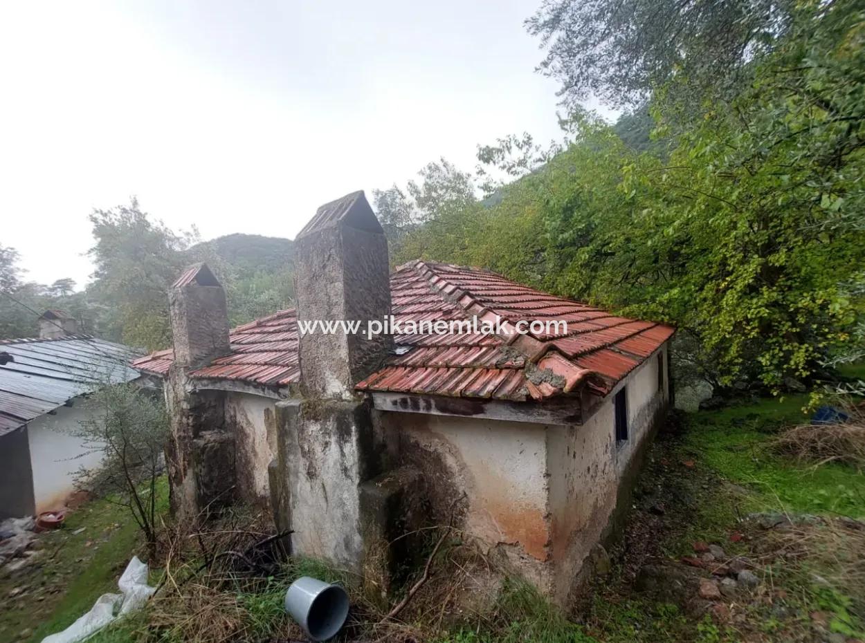 Dorfhaus Mit Eigentumsurkunde Zum Verkauf In Der Natur In Muğla Fethiye İnlice