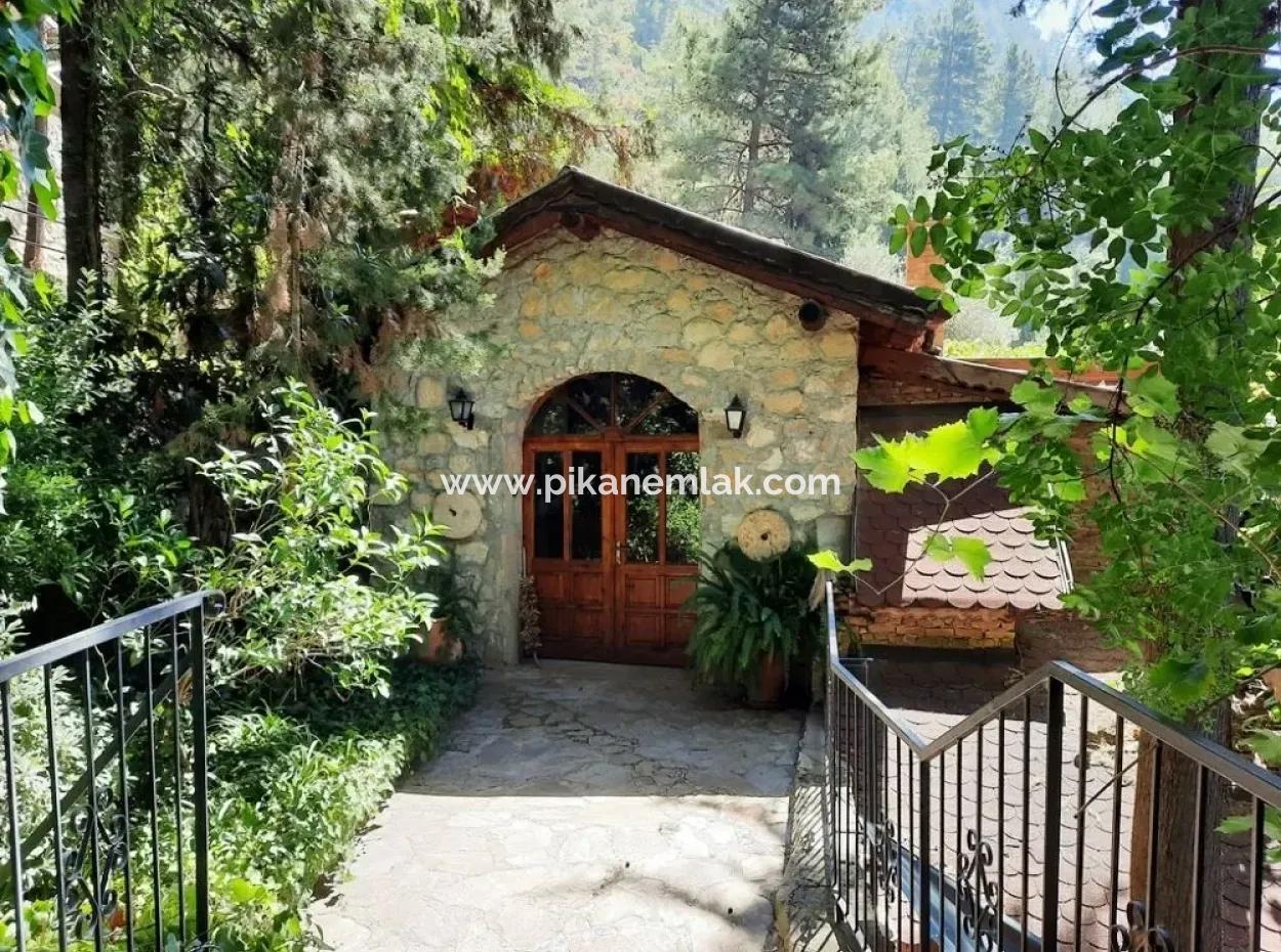 Fethiye Faralya Natur- Und Stein Boutique Hotel Zum Verkauf Mit Voll Ausgestattet Und Zertifiziert