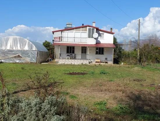 2-Stöckige Einfamilienwohnungen Auf 1230 M² Freistehendem Grundstück In Muğla Köyceğiz Kavakası – Zu Verkaufen