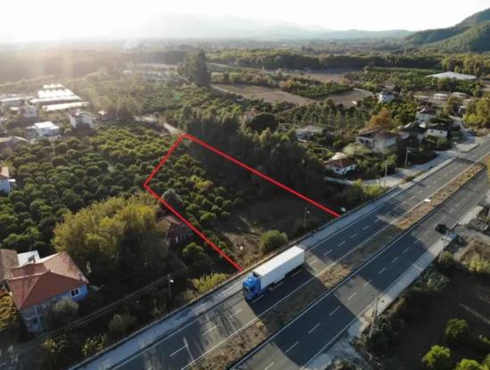 2.800 M² Gewerbe-/Wohngrundstück Zum Verkauf In Köyceğiz Toparlar Mit Blick Auf Die Hauptstraße