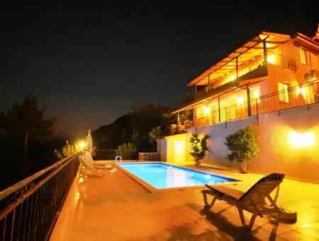 Mugla Dalyan Gökbel Urlaubsvergnügen In Villa Mit Pool Mit Blick Auf Das Meer