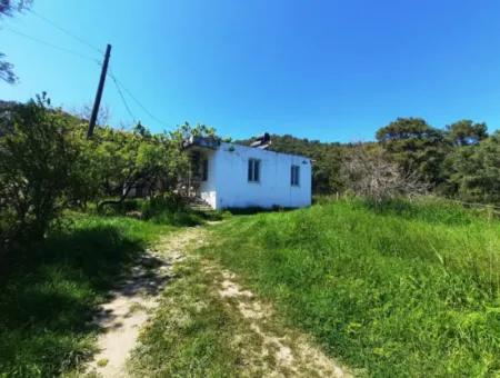 600 M2 Land Und Einfamilienhaus Mit Meerblick Zum Verkauf In Ortaca Sarıgerme