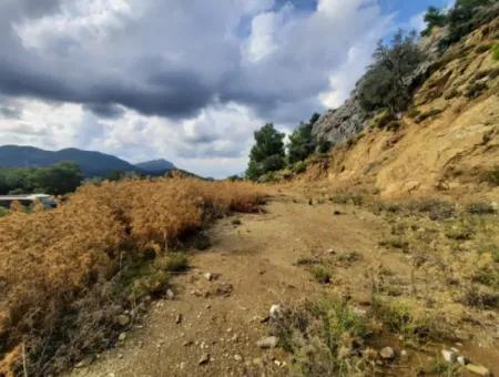 Muğla Dalyan Gökbelde 7 270 M2 Freistehende Eigentumsurkunde Land Mit Meer- Und Seeblick Zum Verkauf