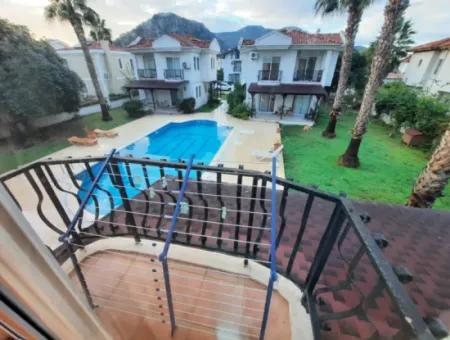 Muğla Dalyanda 3 1 Möblierte Maisonette Mit Swimmingpool Zu Vermieten