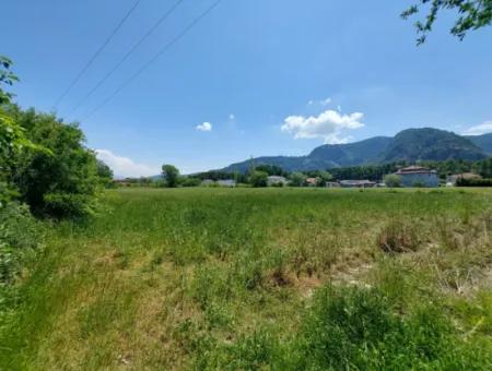 680M2 Schnäppchengrundstück, Das Sich Für Investitionen Eignet, Zum Verkauf An Der Grenze Von Dalyan In Ortaca Okçular