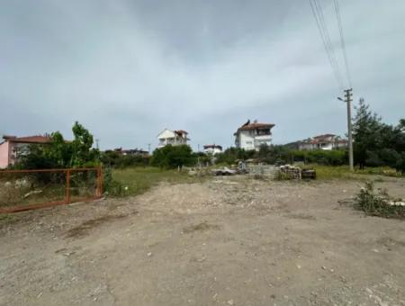1122 M2 Soziales Kulturgebiet Grundstück Zum Verkauf In Ortaca Cumhuriyet