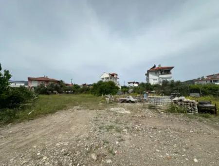 1122 M2 Soziales Kulturgebiet Grundstück Zum Verkauf In Ortaca Cumhuriyet