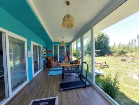 Einstöckig 2 1 Freistehendes Einfamilienhaus Zu Verkaufen In Muğla Ortaca Eskiköy
