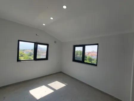 2 1 Neue Unmöblierte Wohnung In Ortaca Okçular Zur Jahresmiete