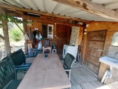 Zu Verkaufen Mit Einem Nummerierten Gebäude Auf 2.500M2 Schatzgrundstück In Ortaca Eskiköy