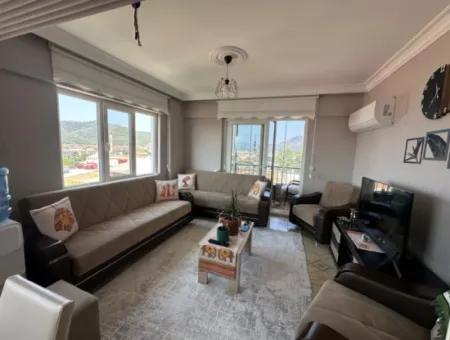 2 1 Wohnung Mit Fassade Im 5. Stock Zum Verkauf In Ortaca