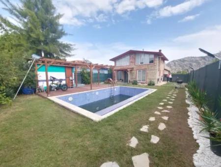 3 1 Möblierte Maisonette Zu Vermieten Auf Einem 350 M2 Großen Grundstück In Muğla Dalyan
