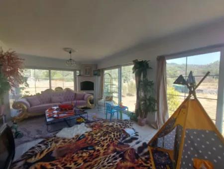 2 1 Unmöbliertes Großes Einfamilienhaus In Köyceğiz Çandır Jahresmiete