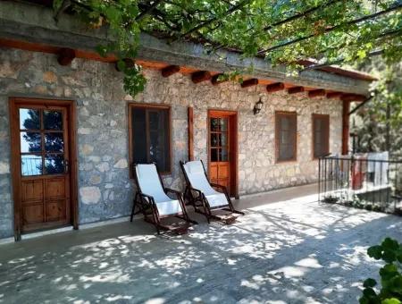 Fethiye Faralya Natur- Und Stein Boutique Hotel Zum Verkauf Mit Voll Ausgestattet Und Zertifiziert