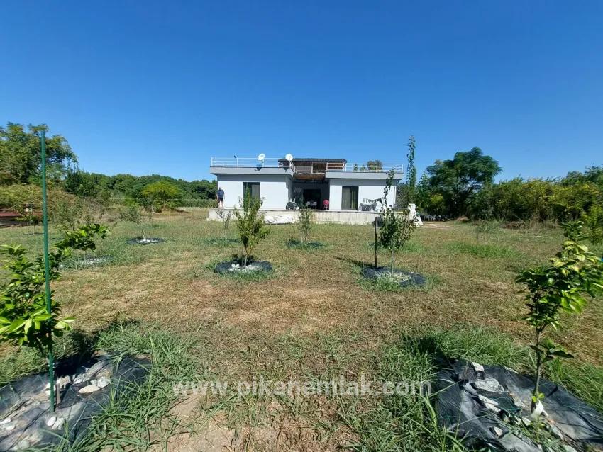 4+1 Bedroom Detached house For sale in Okçular Nbh. Ortaca - 240 m²