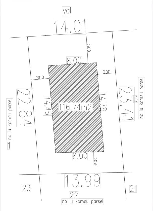 Land For sale in Merkez Nbh. Dalaman - Housing Zoned - 323 m²