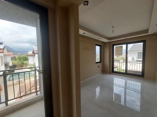 In Dalyan 300 M2 plot with swimming pool 4+1, 190 M2 new luxury villa for sale