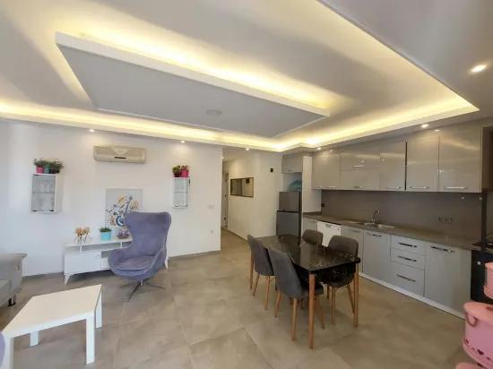Ortaca Dalyanda brand new furnished 2+1, 125 m2 ground floor apartment for rent