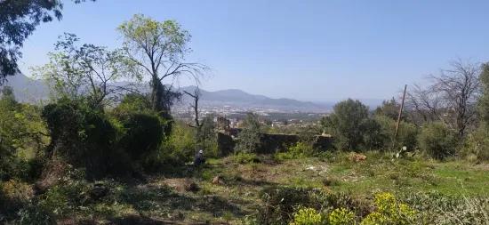 Muğla Fethiye Eldirek, 600m2 Sea View Garden For Sale