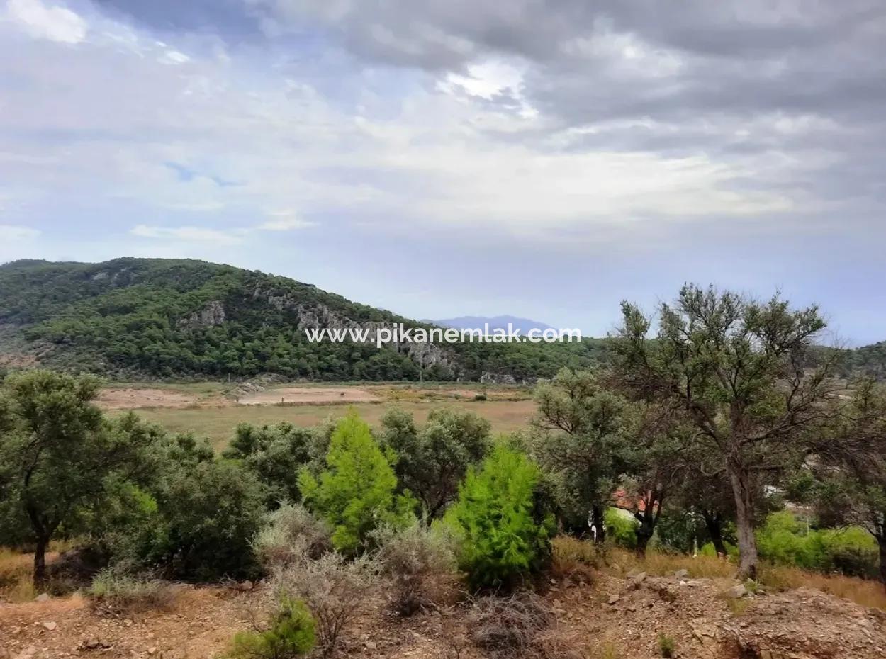 Mugla Ortaca Sarıgerme 880 M2 Full Sea And Nature View Plot For Sale