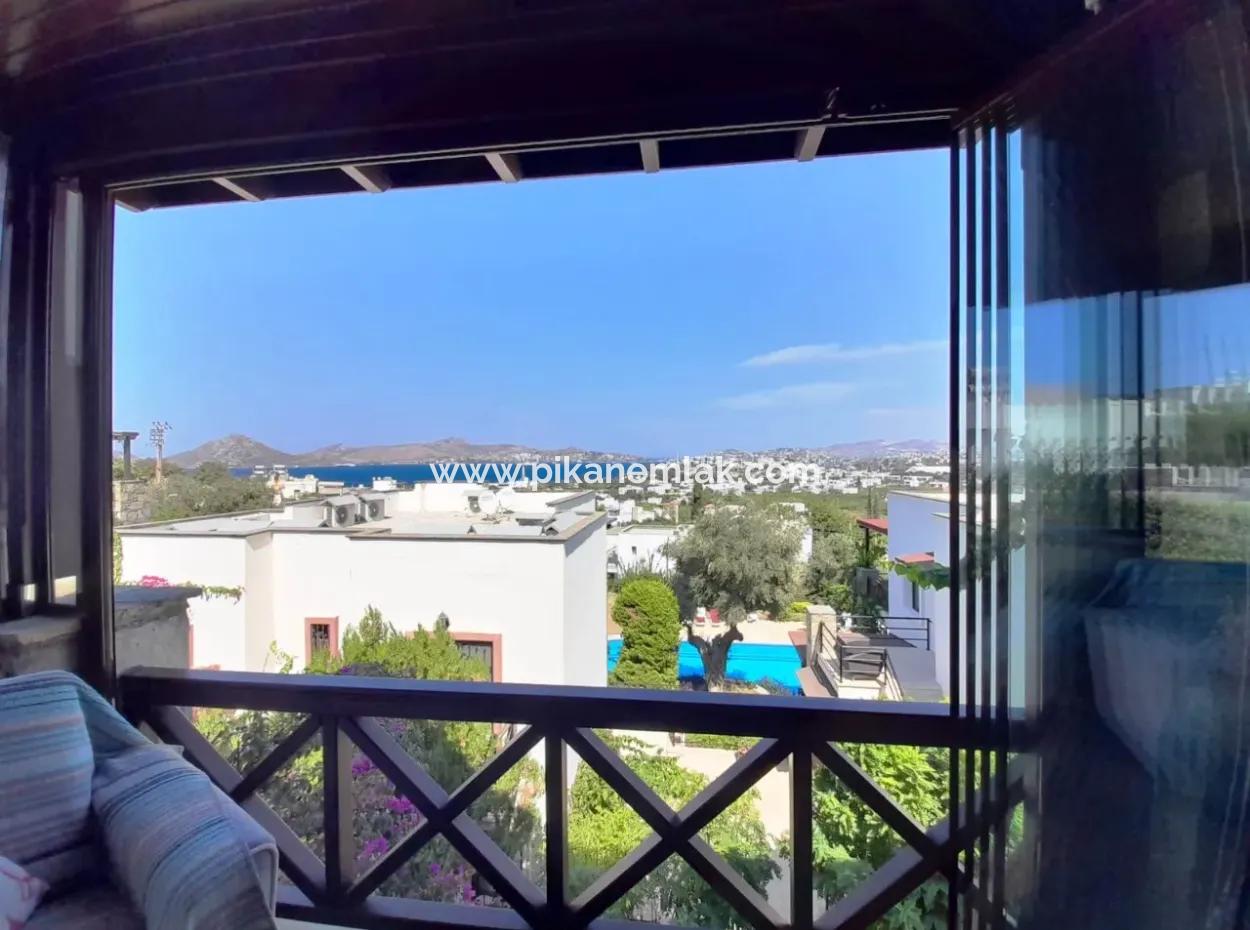 2+ 1 Mortgage Apartments With Sea View In Yalikavak For Sale