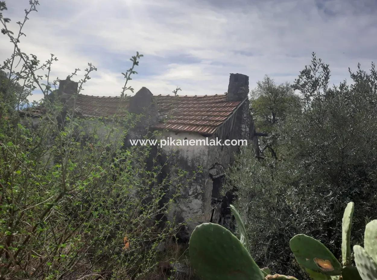 Sea View House For Sale In Gocek Gokceovacik And 246 M2 Land