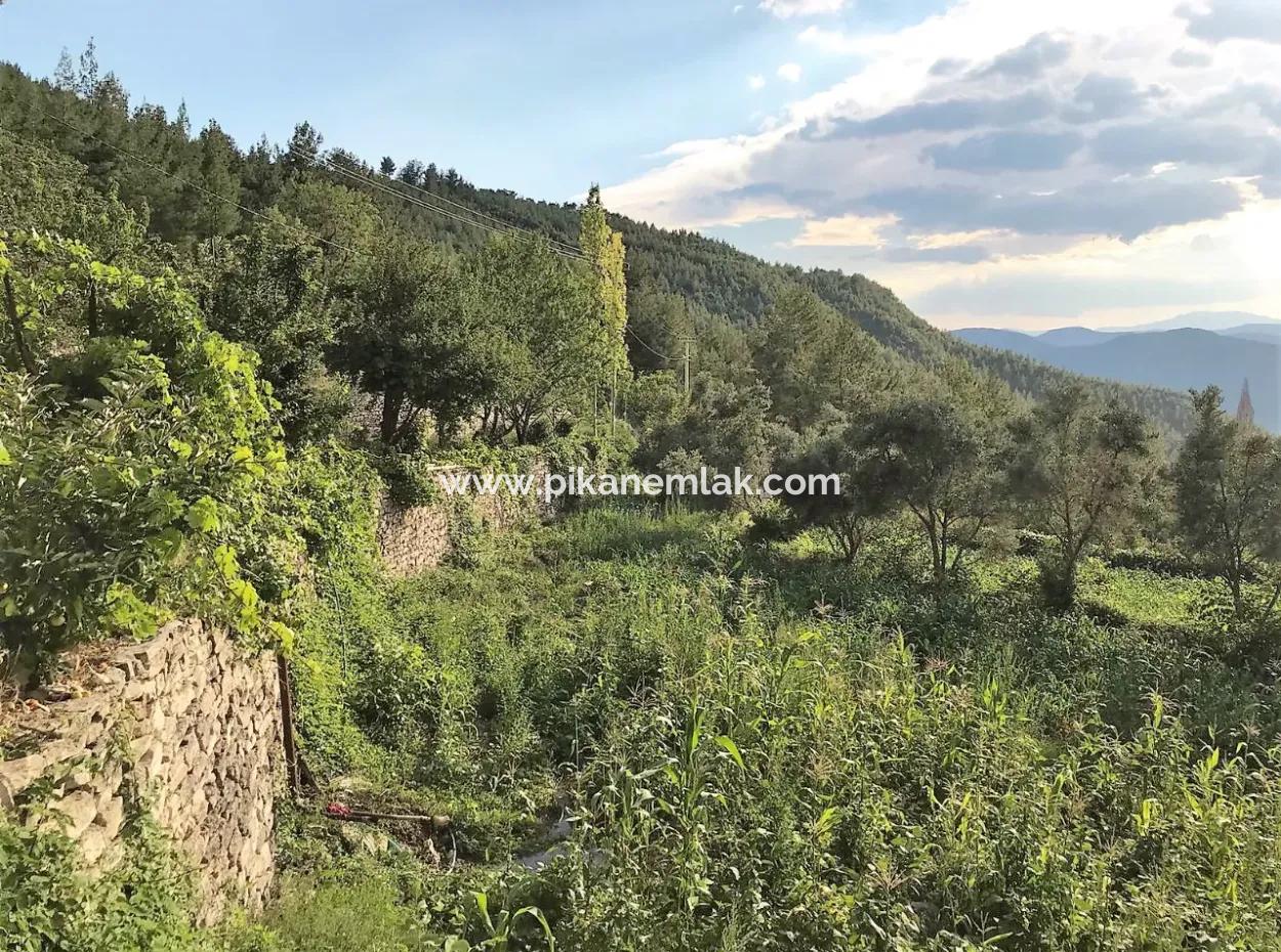 Land With 2 Houses In Denizli Çameli Ericek For Sale