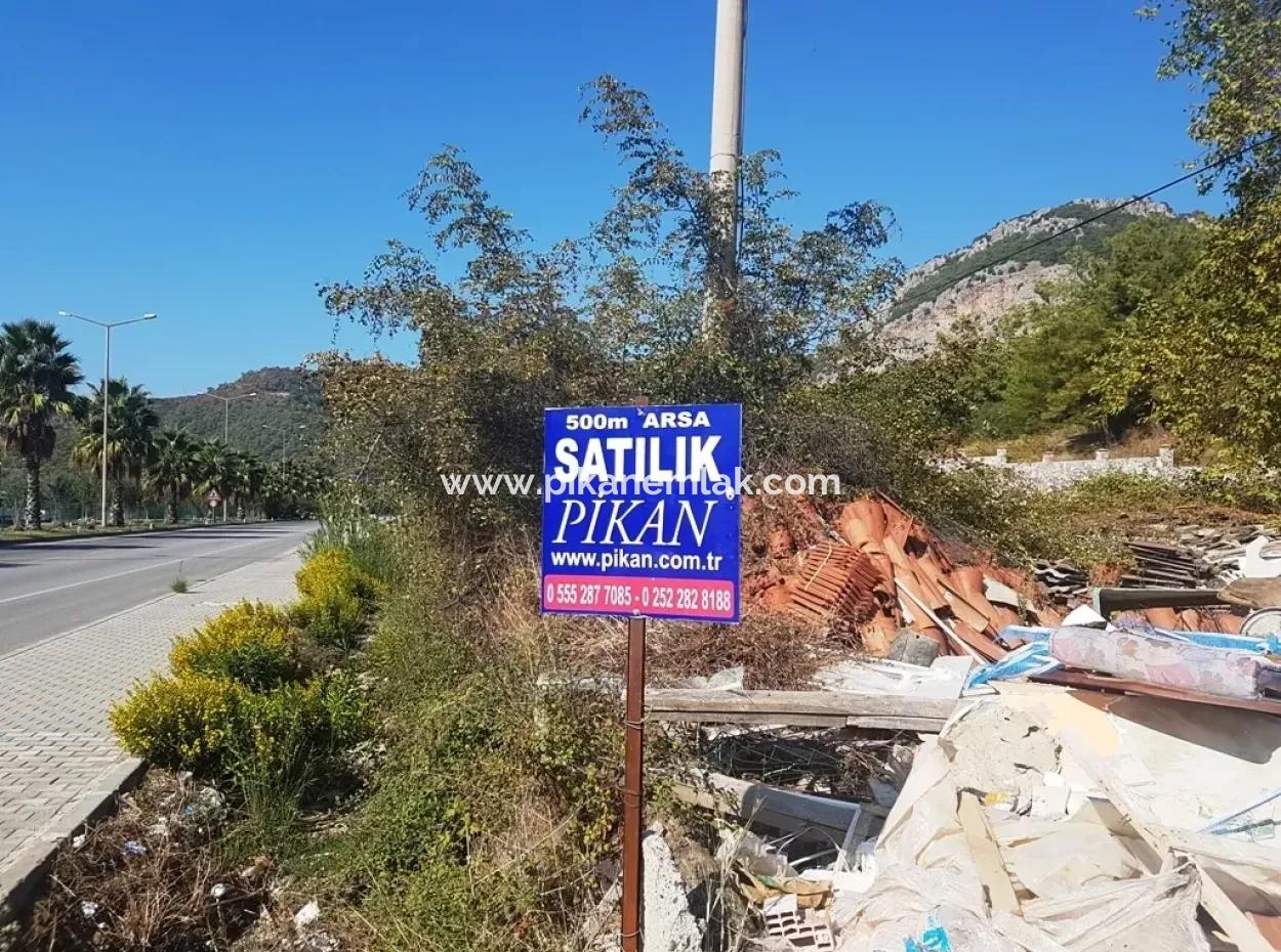 Zero Road Commercial Plot For Sale In Gocek