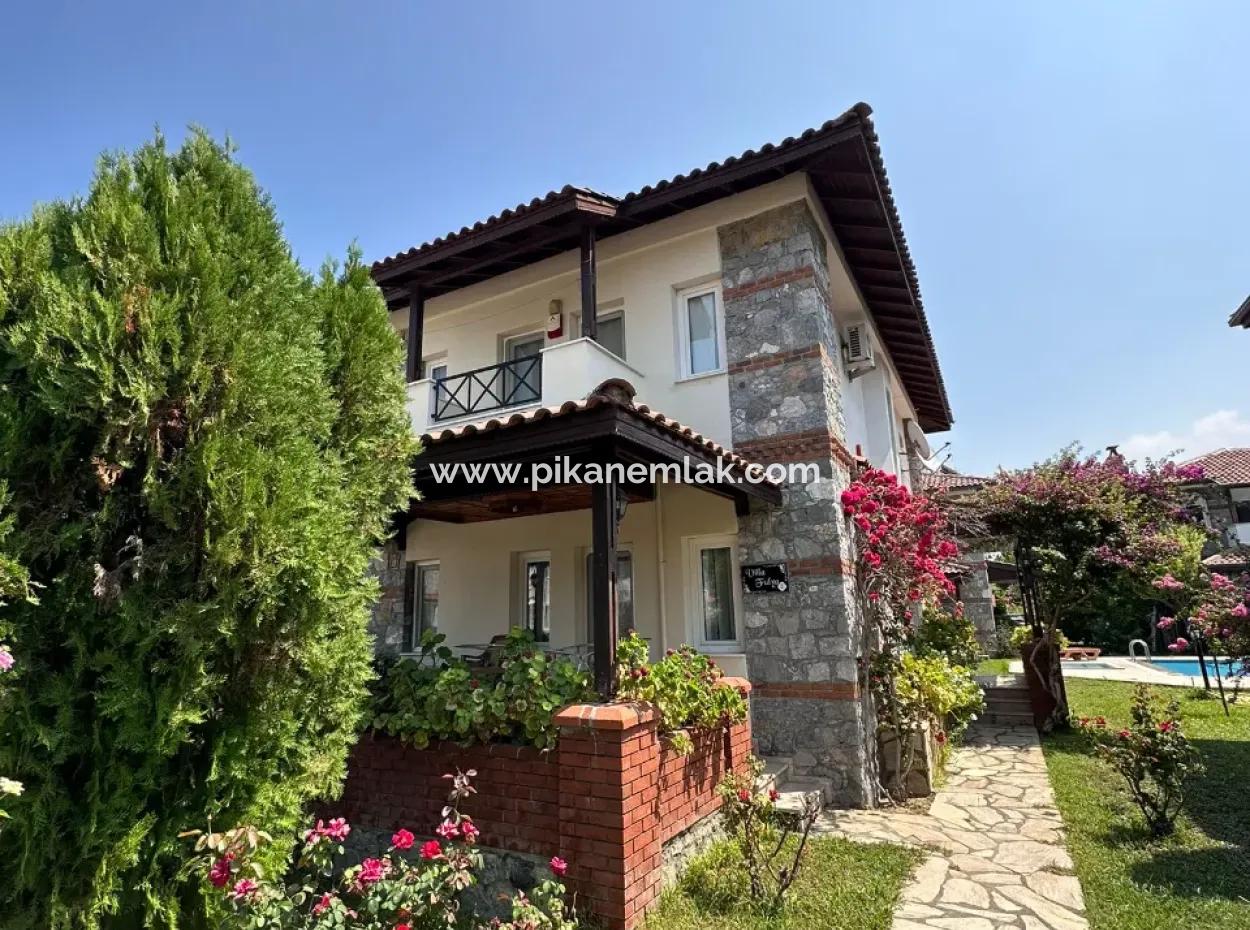 3 In 1 Independent Stone Villa In Dalyan In Mugla For Sale Or Swap With Field